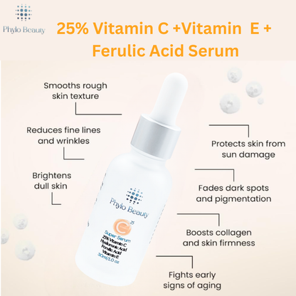 Vitamin C25 Super Serum - PHYLO BEAUTY