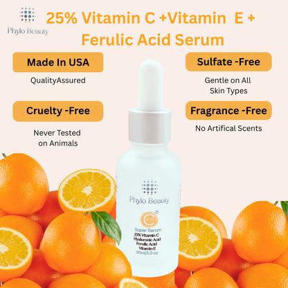Vitamin C25 Super Serum - PHYLO BEAUTY