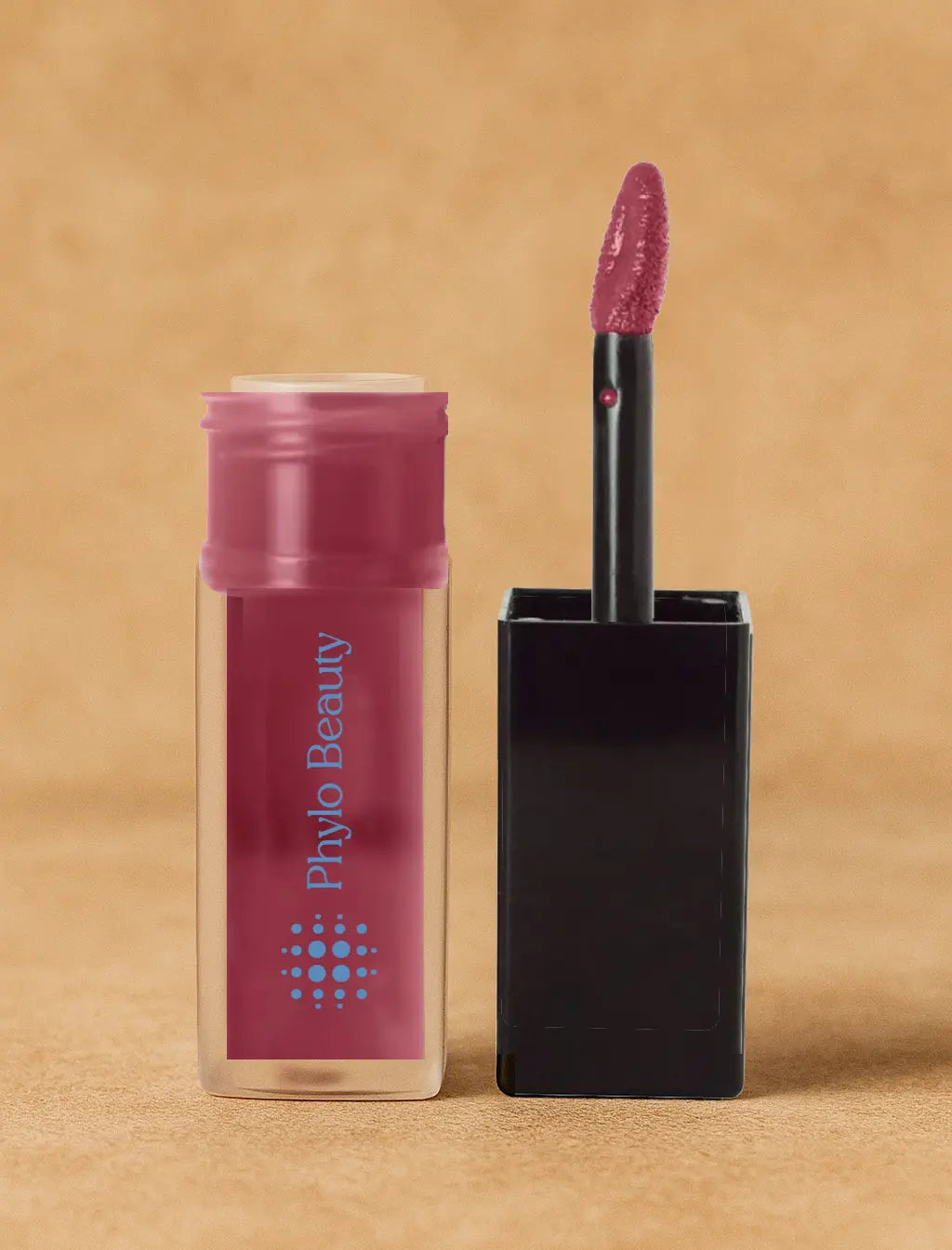 Matte Lip Stain - Deep Burgundy - PHYLO BEAUTY