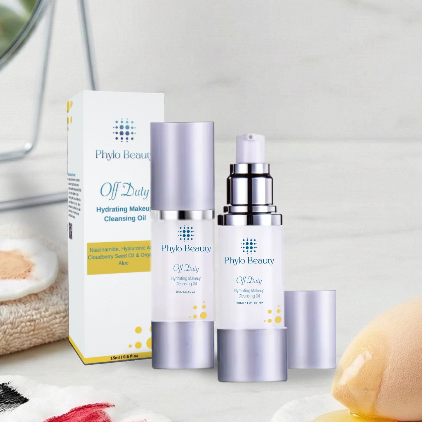 Off Duty Hydrating Makeup Cleansing Oil - PHYLO BEAUTY