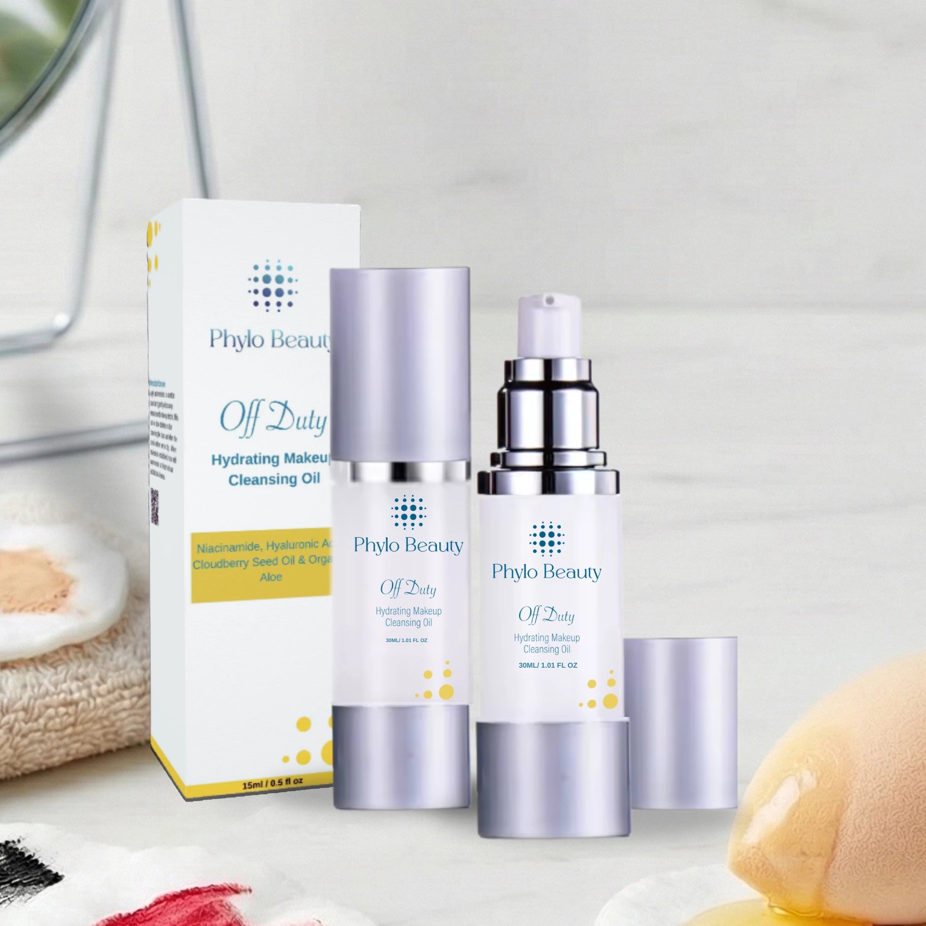 Off Duty Hydrating Makeup Cleansing Oil - PHYLO BEAUTY