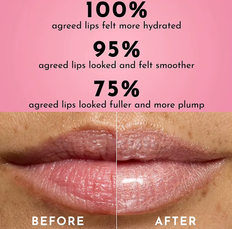 Forget The Filler Lip-Plumping Line-Smoothing Gloss